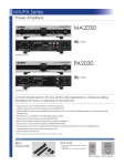 Yamaha MA2030 Data Sheet