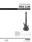 Yamaha 6JM User's Manual