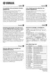 Yamaha DM2000VCM Reference Guide