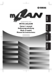 Yamaha Computer Hardware mLan Interface Card User's Manual