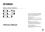 Yamaha CL5/CL3/CL1 V1.5 Reference Manual