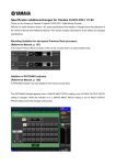 Yamaha CL5/CL3/CL1 V1.02 Specifications