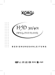 Xoro MPEG4 User's Manual