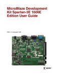 Xilinx Spartan-3E 1600E User's Manual