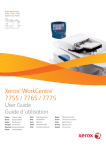 Xerox Copier 7755 User's Manual