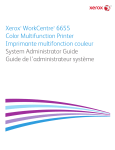 Xerox WorkCentre 6655 Administrator's Guide