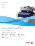 Xerox WorkCentre 6505 User's Manual