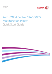 Xerox WorkCentre 5945/5955 Quick Guide