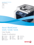 Xerox WorkCentre 5325/5330/5335 User's Manual