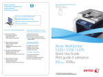 Xerox WorkCentre 5325/5330/5335 Quick Reference Guide