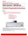 Xerox Nuvera 100 MX User's Manual