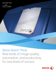 Xerox iGen4 User's Manual