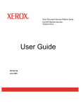Xerox DOCUSP 50.XX User's Manual