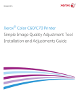 Xerox C60/C70 Installation Guide