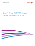 Xerox C60/C70 Administrator's Guide