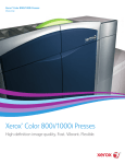 Xerox 800i/1000i Brochure