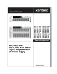 Xantrex XDC User's Manual