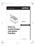 Xantrex IP1012 AL User's Manual