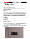 Xantech TV Cables HDMIEXTEND User's Manual