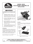 Woodstock ACCU-SHARP D3978 User's Manual
