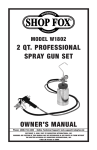 Woodstock W1802 User's Manual