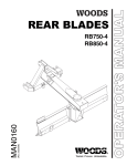 Woods Equipment RB850-4 User's Manual