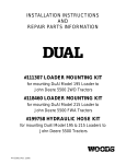 Woods Equipment DUAL 111307 User's Manual