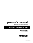 Woods Equipment 8100 User's Manual