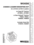 Woods Equipment 2300003 User's Manual