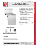 Wolf FS-36-A User's Manual