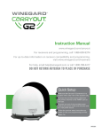 Winegard G2 User's Manual