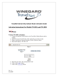 Winegard TN-2055 User's Manual