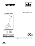 Windsor STORM SP17X User's Manual