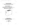 Windmere TS-2200 Use & Care Manual