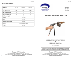 Wilson Power Roller 930-450 User's Manual