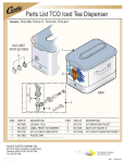 Wibur Curtis Company TCO-419 User's Manual