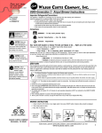 Wibur Curtis Company D500GT User's Manual