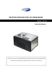 Whynter ICM-15LS User's Manual
