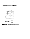 White 1781 User's Manual