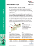 White Rodgers UV100 Instruction Sheet