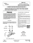 White Rodgers F92-1011 User's Manual