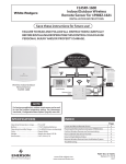 White Rodgers F145RF-1600 Installation Instructions