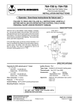 White Rodgers 37-5234E User's Manual