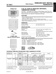 White Rodgers 1F98EZ-1621 Catalog Page