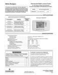 White Rodgers 1F95EZ-0671 Installation Instructions