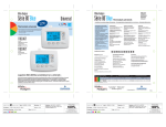 White Rodgers 1F85-0471 Specification Sheet (French)