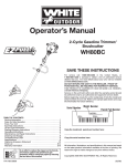 White Outdoor WH80BC User's Manual