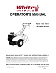 White Outdoor RB-530 User's Manual