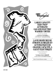 Whirlpool YLTE6234DQ0 User's Manual