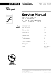 Whirlpool Dishwasher ADP 5966 WHM User's Manual